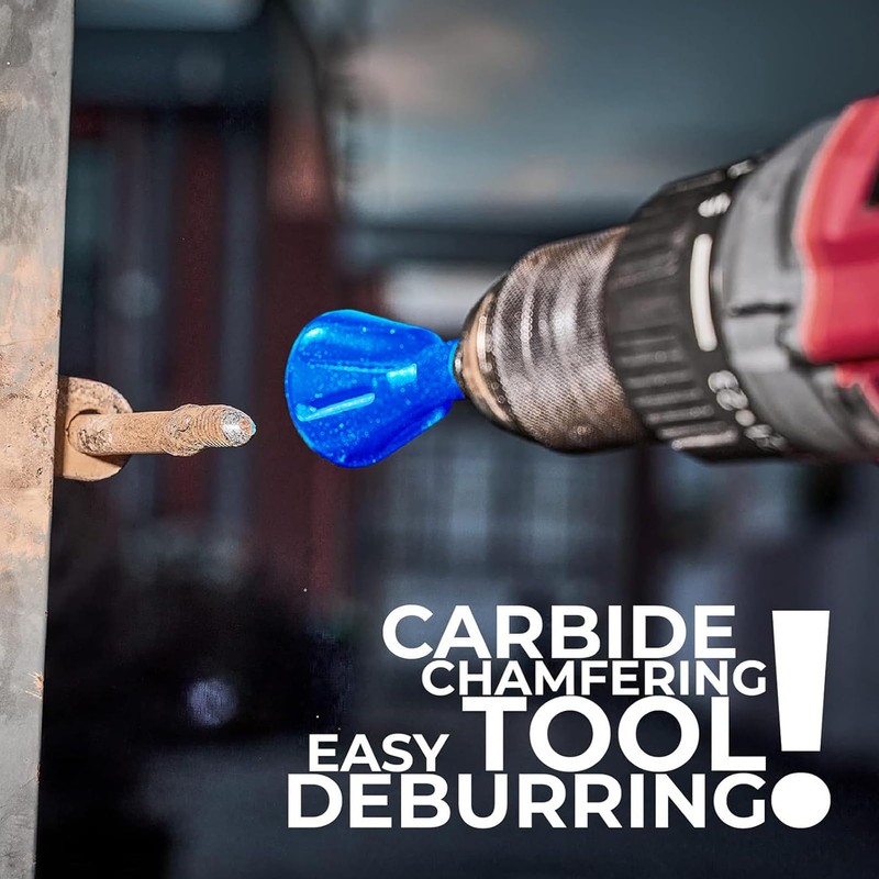 Fonyiunce External Deburring Chamfer Tool, Hex Shank Deburring Tool, Outer