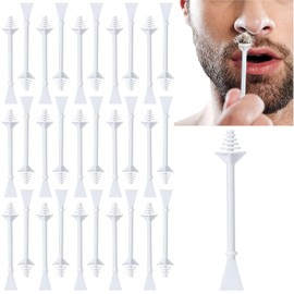 30 Pcs Nose Wax Sticks,Dual-End Nose Waxing Stick for Men & Women,2-in-1 Nasal Wax Spatulas,Eyebrow wax sticks