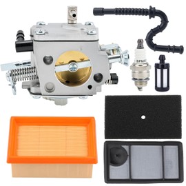 Mannial TS400 Carburetor Tune Up Kit for Sthil TS400 TS 400 Concrete Cut-Off Saw with Air Filter Spark Plug Replace 4223 120 0600 HS-274E