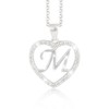 PAVELS Necklace M with Pendant Letter Chain Silver 925 Heart
