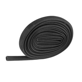 Hihaha Fiberglass Heat Wire Shield Sleeve Heat High Temp Shield Adjustable Heat Shield 10ft 8mm 3/8" Black for Car Wire Protection Replacement Durable Material
