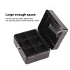 Metal Cash Box 6 Compartments High Safety Money Box with