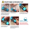 4 Dial Digit Code Combination Padlock, Gym Locker, Security Password