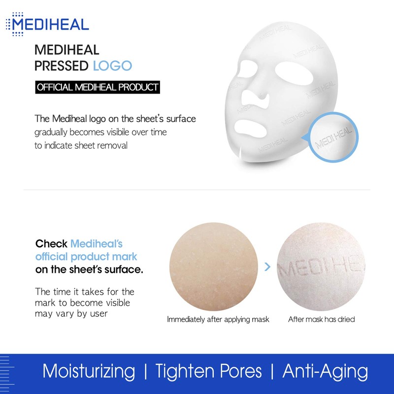 MEDIHEAL NMF Aquaring Ampoule Mask Face Facial Sheet Skin Care