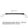 TOP-VIGOR 8Pcs Elastic Tether Lanyard, 6mm Dia x 120mm Retractable