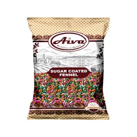 AIVA Sugar Coated Fennel Candy 400g (Fennel candy Color May Vary)