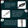 MOOKEERF 1/4" Speaker Cable - 2PCS 20 Feet 1/4 Inch