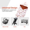 Miracle Baby Car Seat Blanket for Babies, Minky Dot Carseat