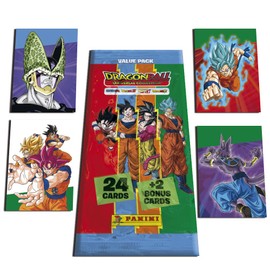 Panini Dragon Ball Universal Collection Trading Cards 24 Cards + 2 Bonus Cards