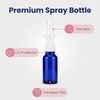 ericotry 6PCS 10ml/0.34oz Empty Glass Refillable Nasal Spray Bottles Fine