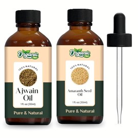 ORGANIC ZING Organic Zing Amaranth Ajwain- 30ml & Amaranth Seed Oil- 30ml