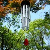 Healvian 12pcs Wind Chime Tubes Metal Windchime Tubes Wind Chime