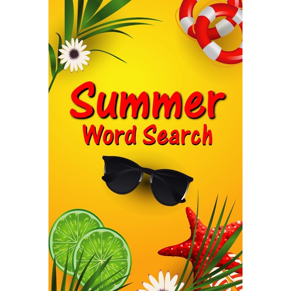 Summer Word Search For Adults: Brain Teasers and Vacation Word