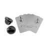 Pinsanity Black Royal Flush Poker Hand Enamel Lapel Pin