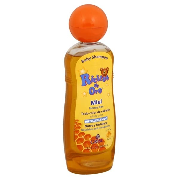 Ricitos de Oro Honey Baby Shampoo with Natural Honey Extract - 8.4 FL. OZ.