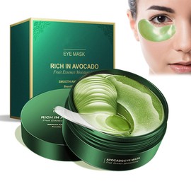 60 PCS Augenpads,Eye Pads,Eye Patches,Augenpads Gegen Augenringe,Kollagen Augenpads Gegen Augenringe Mit Aloe Vera,Hyaluronsäure Augenmaske,Anti Aging,Entfernen Taschen (Grün25050907)