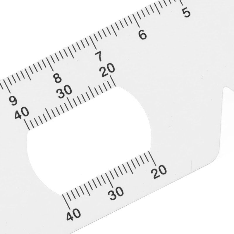 Pupil Ruler,ANGGREK 3Pcs Eye Measurement Ruler Distance Pupil PD Measuring