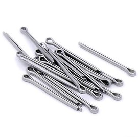 M4 (4mm x 45mm) Split Cotter Pin - Stainless Steel (A2) (Pack of 20)