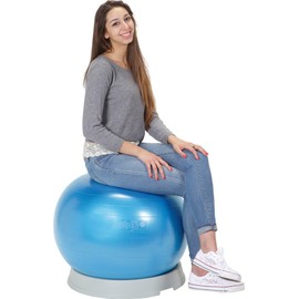 Gymnic Exercise Ball Support Base, Small (Fits 45 - 55 cm Sized Balls)