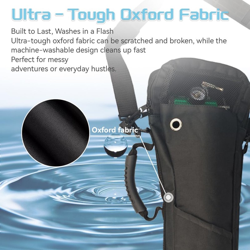 Portable Oxygen Shoulder Bag for A, B(M6), C(M9), D, M2,
