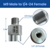 Noyfemr 2pcs M9 Thread Adapter, Capable of Converting M9 Threads