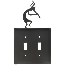 8 Inch Kokopelli Double Switch Cover