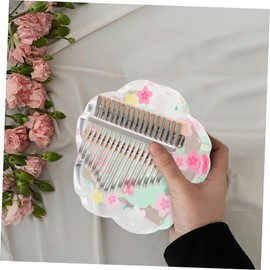 ibasenice Kalimba Musical Instruments Children's Piano Hand Measure Musical Instruments Children's Piano Finger Piano Instrument Hand Piano Small Musical Instrument Metal Green