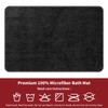 Vinsani Bath Mat Non Slip Bathroom Mat Thickened Fluffy Microfiber