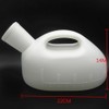 YUMSUM Male Bed Urinal Men's Potty Pee Bottle Collector 2000MLwith