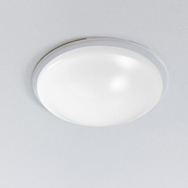 MUCKLILY 7.36In Round Twist-On Clip Ceiling Light Shade Covers, 2 Pcs