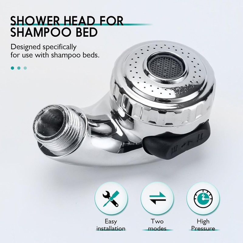 Pedicure Spa Chair Part Spray Hose and Sprayer Head Set
