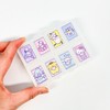 Sanrio Portable 8-Pocket Pill Case Pill Case 3ea