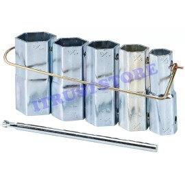 n/a TUB SHOWER VALVE STEM SOCKET WRENCH FITTINGS NUTS TILE PLUMBING TOOL SET