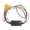 Car Backup Camera Splitter Switch 4 Input 1 Output Intelligent