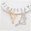 BIUDECO 6pcs Alloy Branch Hair Clips Antler Design for Women