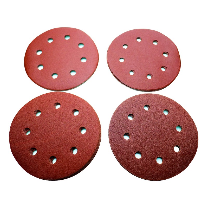 Pack of 20 8 Hole 180 mm Sanding Discs Strong