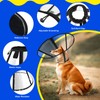 Lainergie Adjustable Soft Dog Cone Collar for After Surgery Recovery,