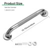 Bathroom Grab Bar, Stainless Steel 1" Diameter Anti-Slip Handicap Grab