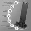 Pubotlu 6 Pack 8" Door Hinges,300 Lbs Capacity Heavy Duty