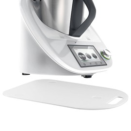 Kinberry Sliding Board for Thermomix TM6 TM5V - Quick Moving Rolling Board for Thermomix Vorwerk Food Processor TM 6 Accessories Underlay Board (White)