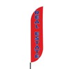 Real Estate Sign feather flag for Outdoor by Mavis Printing