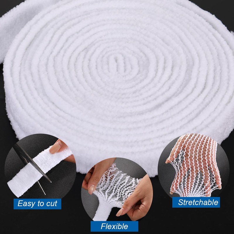Tubular Elastic Dressing Retainer Net Stretch Wound Dressing Bandage Breathable