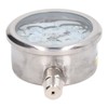 Pressure Gauge Stainless Steel Vibration Resistant Oil Manometer 1/4in NPT