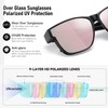 Kelinln Over Glass Sunglasses for Men Women, Trendy Womens Tortoise