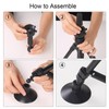 Wig Stand Plastic Aluminum Adjustable Height Mannequin Head Stand for