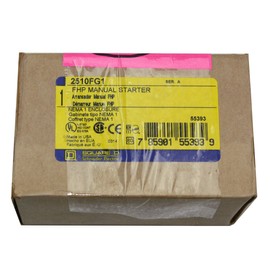 SCHNEIDER ELECTRIC 2510FG1 277-Vac Manual Starter Fplus Options