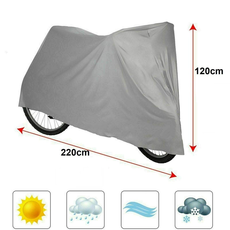 PaulStore Waterproof Universal BICYCLE Bike COVER UV Weather Dust Rust