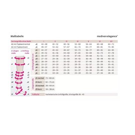 Medi Mediven Elegance KKL 2 AD - Women's Knee Highs - Without Closed Toe - I, Caramel