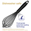 OYV Dishwasher Safe Silicone Whisk, Sealed Waterproof Design Set of