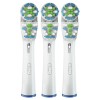 Oral-B Dual Clean Replacement Electric Toothbrush Head, 3 Count